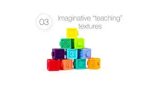 Edushape Mix & Match Textured Blocks