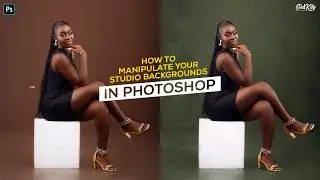 How To Manipulate Your Studio Backgrounds In Photoshop | Must Watch