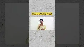 What is a markup price #business #shortvideo #shorts #fact