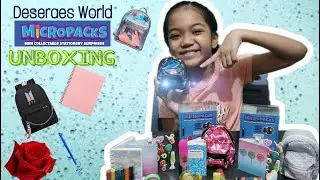 Unboxing MICROPACKS, mini collectable surprises | Deseraes World Vlog#16