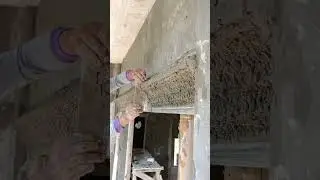 Awesome work with cement mortar 🧱 moulding design on Main entrance work ideas 
