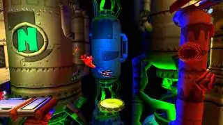 Crash Bandicoot 2 - Spaced Out Death Route [Pre-Console Version]