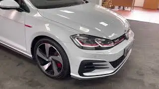 White Silver Golf GTi Performance