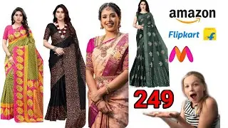Saree haul starting from 249 | Amazon saree haul under 799 | Indian traditional outfit for women