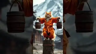 A Cat got bullied and became strong#AICatViral#VirtualPurrfection#MeowMadeByAI#AICatMagic