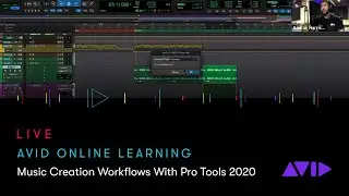 Avid Online Learning &mdash; Music Creation Workflows With Pro Tools 2020