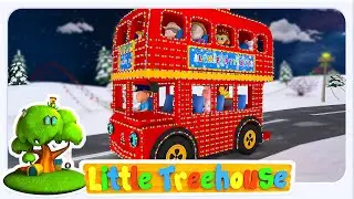 Ruedas navideñas en el autobús 🎅🚍 | Compilación de Rimas Infantiles