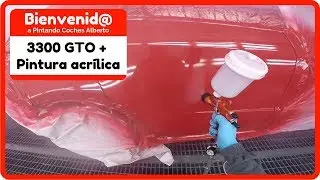 Sagola 3300 GTO Car Tech + Pintura acrílica + Plástico volando