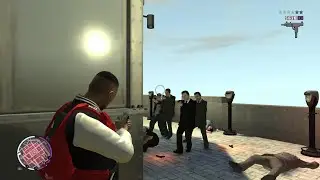 GTA 4 TBOGT - Rotterdam Tower Mafia Massacre & Police Rampage + Six Star Escape