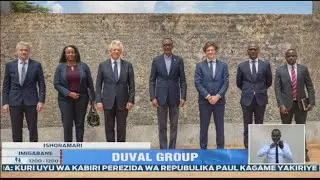 Perezida KAGAME kuri uyu wa kabiri yakiriye Eric Duval, umuyobozi mukuru w&rsquo;ikigo cyitwa Duval Group