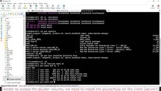 Step by Step process to access the gluster volume from the client