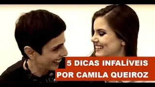 Camila Queiroz dá 5 dicas de beleza infalíveis