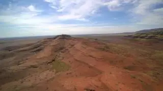 Canyons near Karijini by Drone