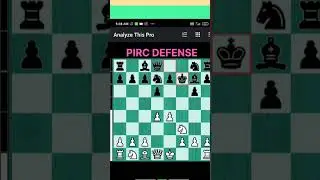 #opening #chess #pircdefense #queentrap