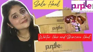 Purplle Shopping Haul || Best Affordable winter Skin & Haircare Haul|| #winterskincare #purpllehaul