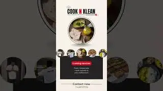 🍽️✨ Cook N Klean: Sparkling Homes & Delicious Meals! ✨🏠 #viral#youtubeshorts #shorts