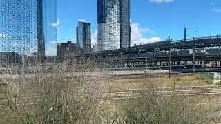 NYC Subway / LIRR / Amtrak action at Harold Interlocking 