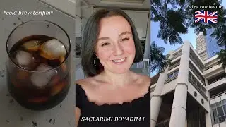 Son zamanlarda neler oluyor? | Ingiltere'de ev bulmak, vize randevum, cold brew tarifim 🌻