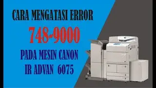 как решить ошибку e748-9000 ir advance 6075