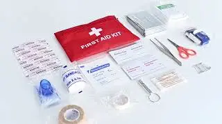 Portable Home First Aid Kit for family, outdoor, travel, camping#firstaidkit #firstaidtips