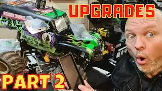 MUST DO MODS on the Losi LMT Gravedigger -- PART 2 --