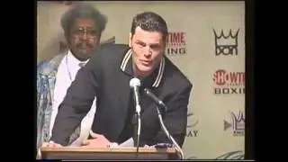 Kali Meehan & Don King press conference