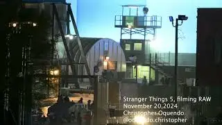 Behind The Scenes | Stranger Things 5 | Never before seen   filming from across the DOG PARK.