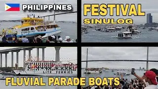 Fluvial parade Sinulog festival Cebu city fiesta