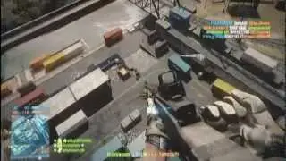 Battlefield 3 No Scope Parachute Kill