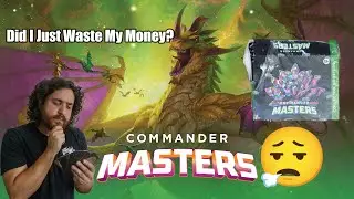 I Opened a Commander Masters Collector Booster Box &ndash; Was It Worth the Discount?!