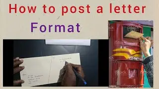 How to write address in cover