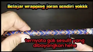 Belajar wrapping joran yuk || easy way to wrap the fishing rod