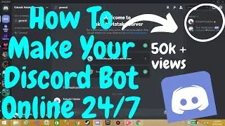 How To make Your Discord Bot Online 24/7 100% Working
