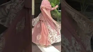 Latest pink peach suit  #pink #punjabi #suits #peach #fashion