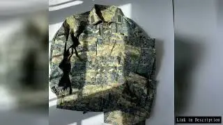 Austrian Camouflage Uniform Men Spring Suit Green Blue Jungle