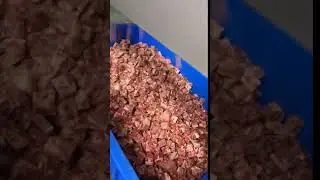 Electric Frozen Meat Cutting Machine, Industrial Beef Dicer Diced