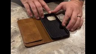 2 in 1 iPhone 14 Pro Max Leather Wallet Case Review