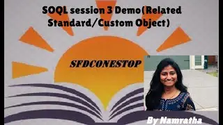 Salesforce Object Query Language Session 3 (Related Standard and Custom Object)