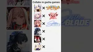 Collabs in Gacha Games vs Genshin be like...