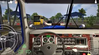 Double Oil Tanker Truck Driving - Mobile Gameplay | Truck Games Android iOS