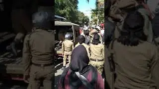 SATPOL PP VS MASSA PEDAGANG KAKI LIMA SOLO GLADAK