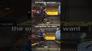 emote we want🤡#freefire