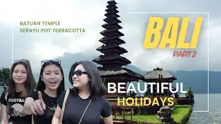 VILLA TIRTADARI, Pergi ke PURA BATUAN TEMPLE, BEBEK TEBARSARI & SERAYU POT TERACOTA - BALI Part 2