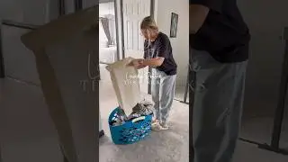 LAUNDRY ROUTINE 🧺 TIPS & HACKS 2023 #laundry #cleaningmotivation #shorts