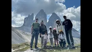 Hiking to Tre Cime