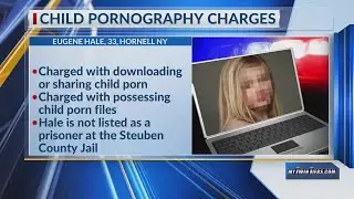 Hornell man arrested following child exploitation investigation