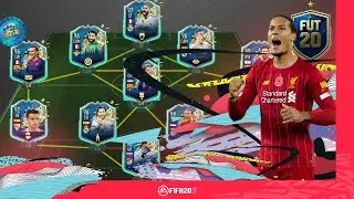 99 TOTS MESSI!! TEAM OF THE SEASON FUT DRAFT CHALLENGE - FIFA 20