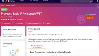 67539 | Process Basic IP Awareness Assessment answers #iEvolve #TCS #67539 #tataconsultancyservices