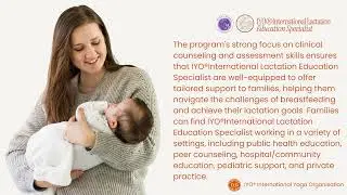 IYOInternational Lactation Education Specialist Certification byIYO&reg; International Yoga Organisation