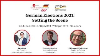 German elections 2021 - Setting the scene